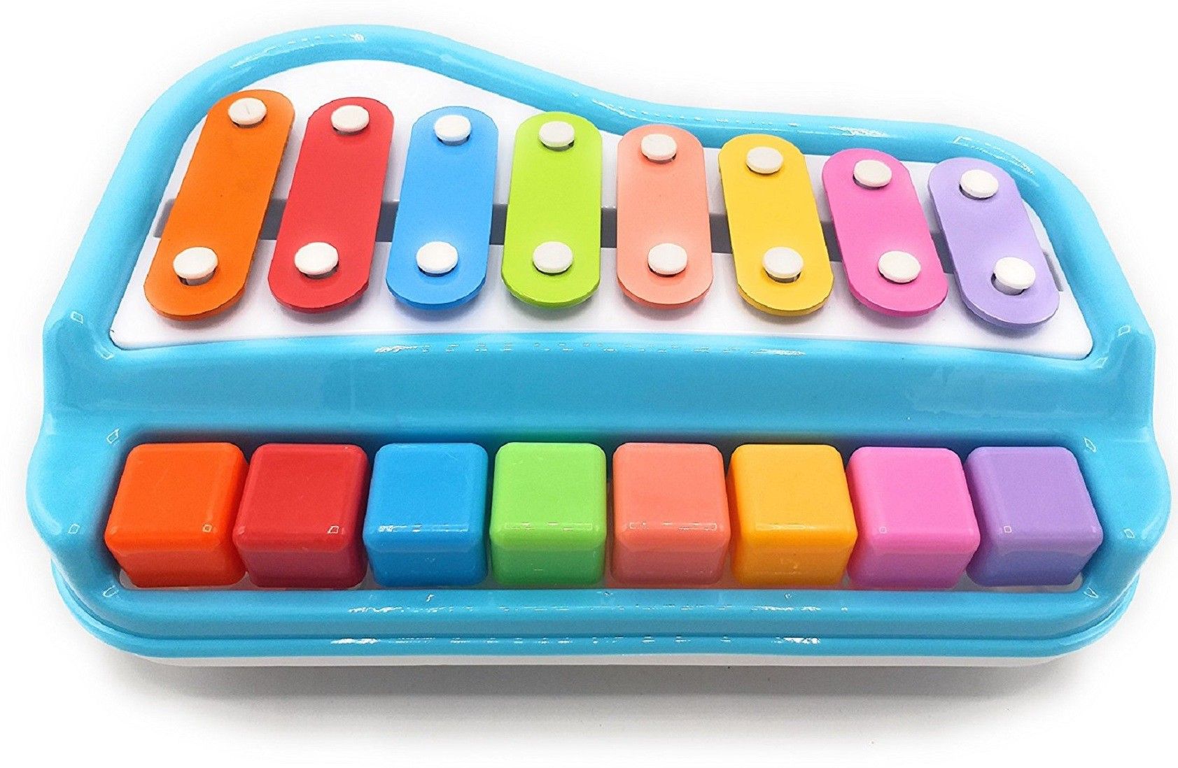 amazia 8 Keys Xylophone Piano with 6pcs of Musical Sheets and 2 sticks for rhythm lover kids.-picture-15