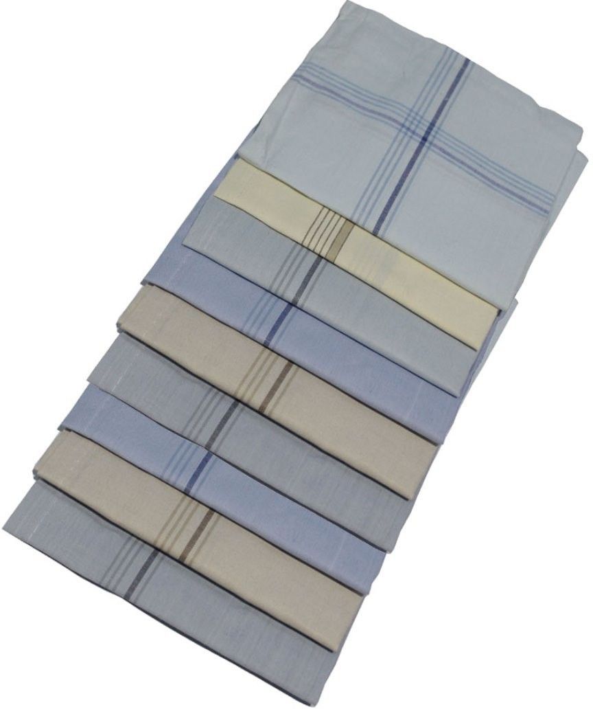 Ishaya Stores Multi SW Formal Handkerchief Pack Of 9 ["Multicolor"] Handkerchief-image-29