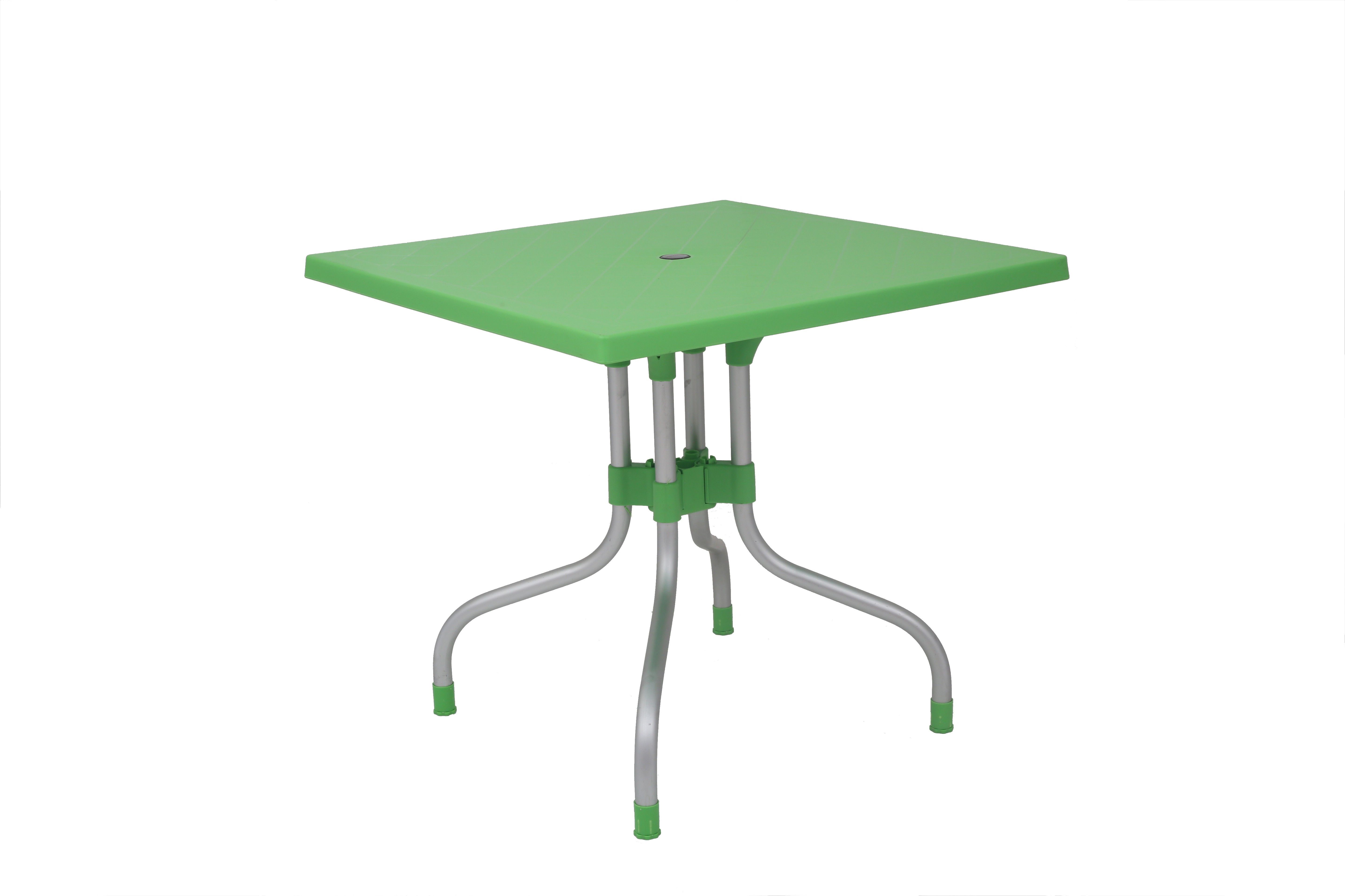 Olive Plastic Outdoor Table