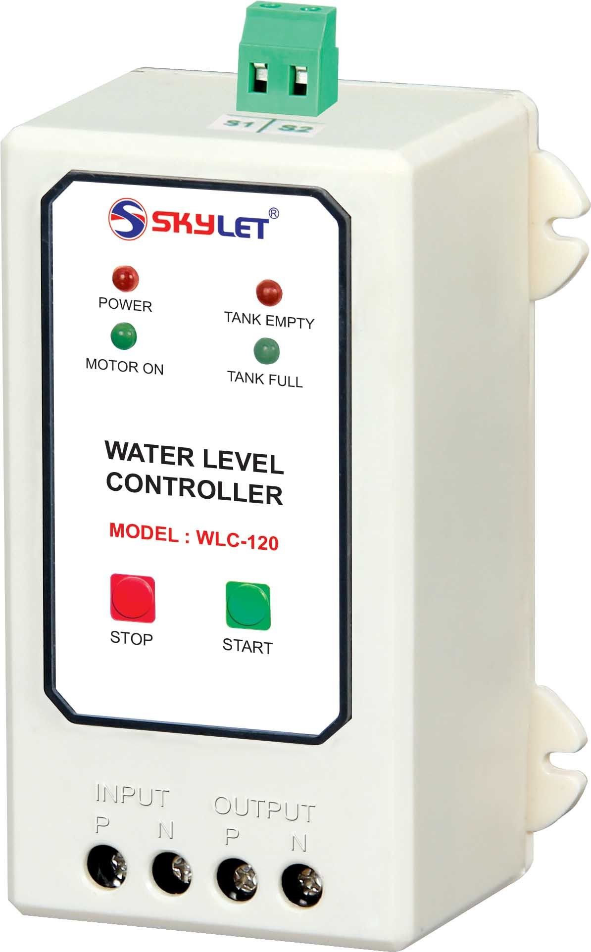 SKYLET Semi Automatic Water Level Controller(230V,Single Phase) Manually On Auto OFF Controller.WLC-120 Wired Sensor Security System-image-3
