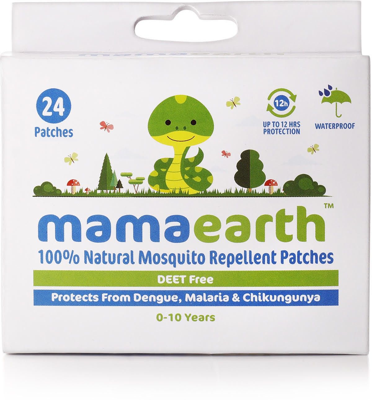 Mamaearth Natural Repellent Mosquito Patches For Bab
