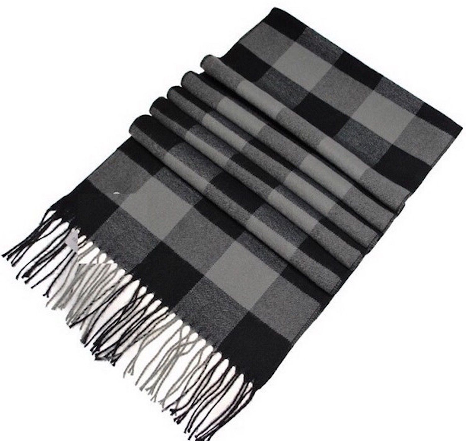 blingg Printed Chiffon Men Black Scarf-picture-33