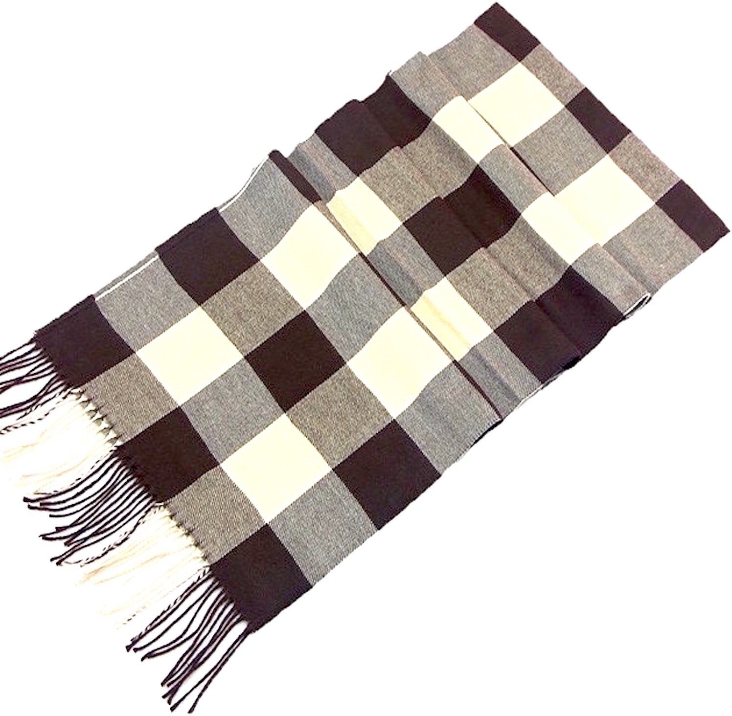 blingg Printed Chiffon Men Brown Scarf-picture-40