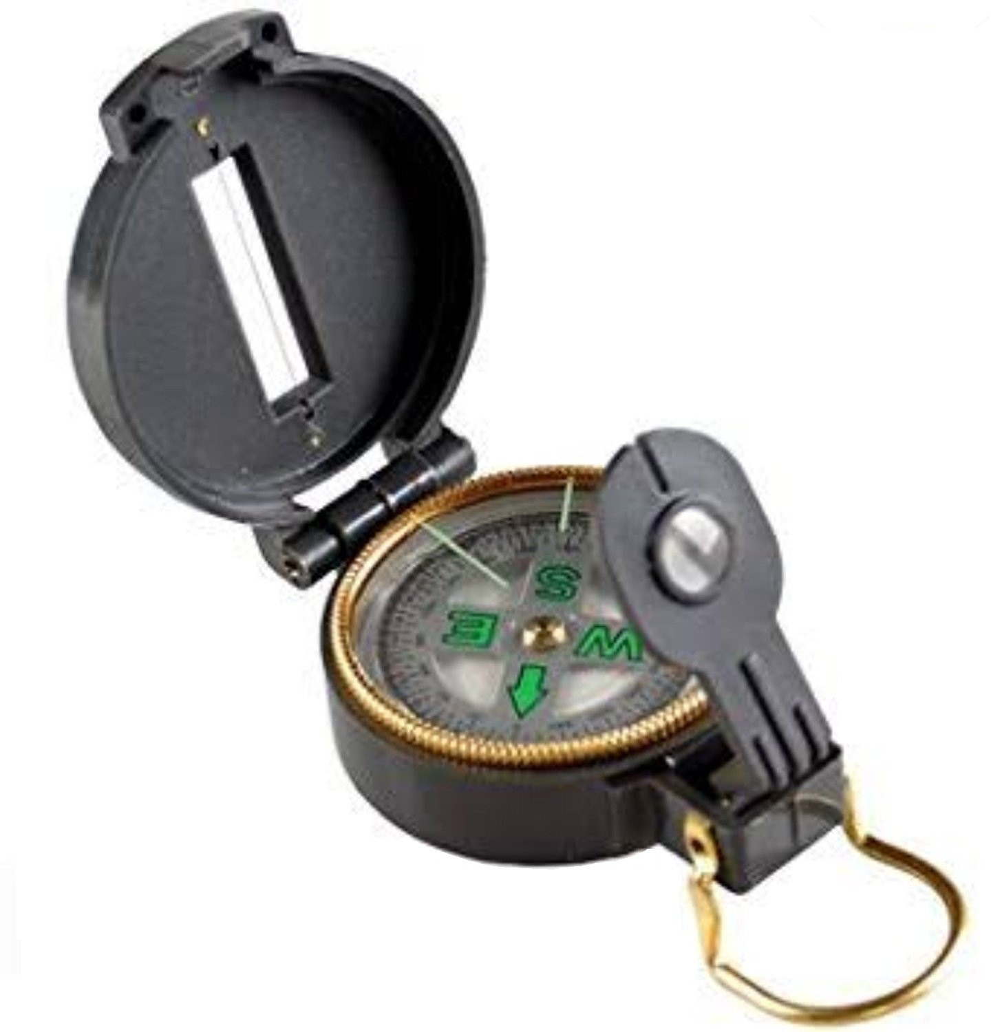 tools centre Lensatic Compass For Navigation Compass image 1