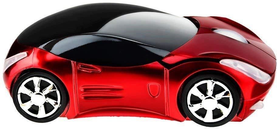 microware New 2.4GHz Wireless 3D Sports Racing Car Shaped Optical USB Mouse. for Laptop Tablet Mouse Computer Wireless OpticalGaming Mousewith Bluetooth-image-13