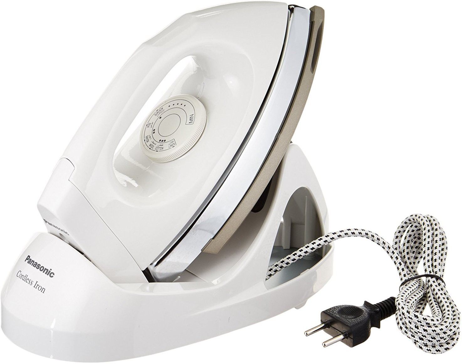 NI-100DX Cordless Dry Iron with Non-Stick Soleplate European Style Power Cord, 220-volt 1000 Dry Iron-image-39