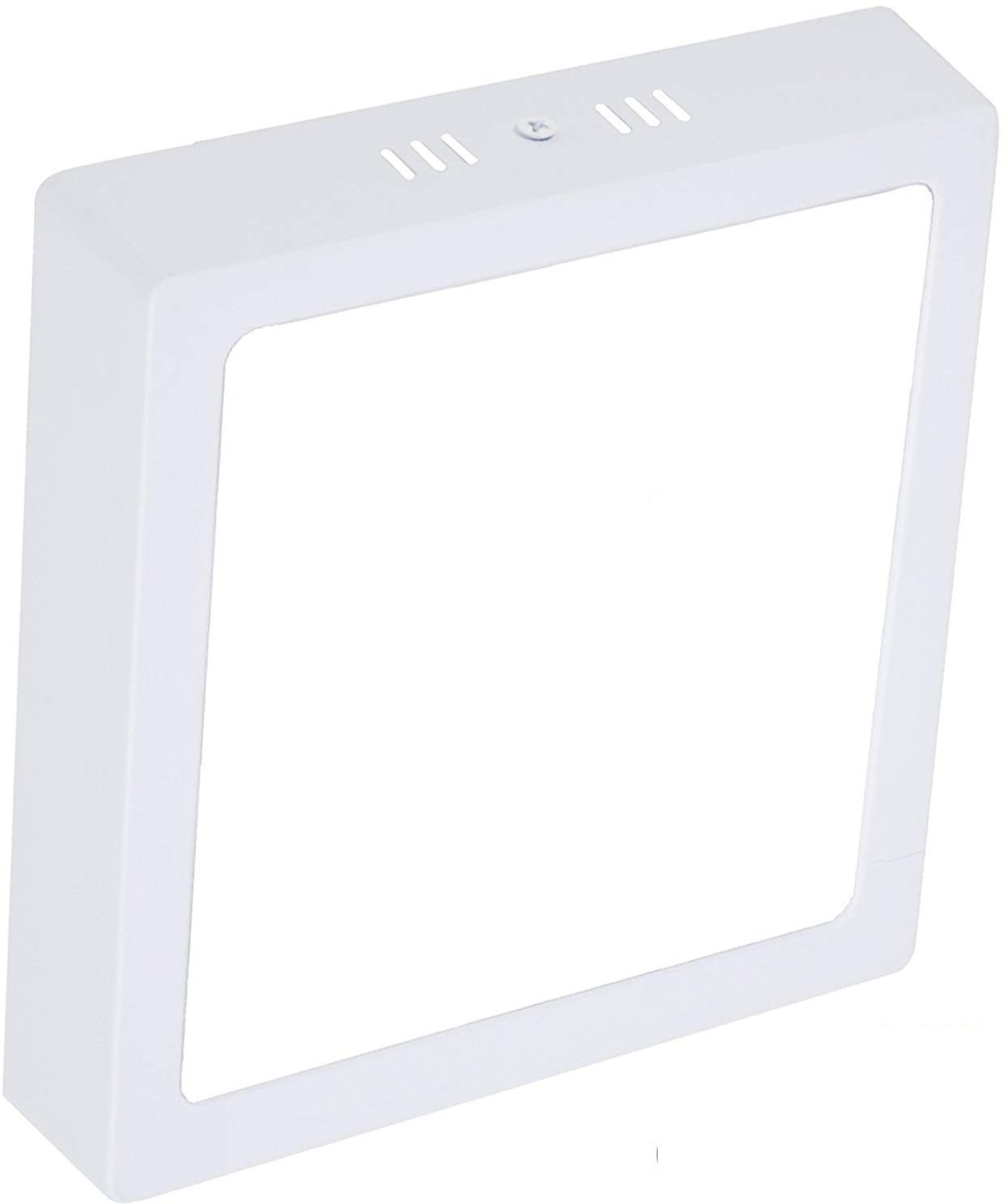 22 Watt LED Square Surface Mounted Panel Light,, Cool White Pack Of 01 Ceiling Light Ceiling Lamp