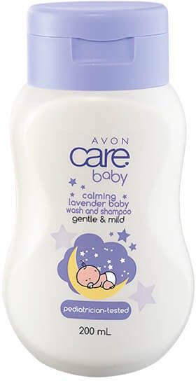 avon Care Calming lavender baby wash and shampoo gentle & mild-picture-0