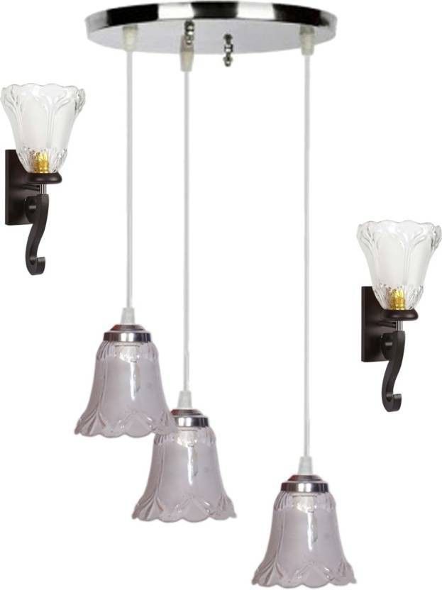 afast Pandent Three Hanging Ceiling Lamp Como With Two Matching Wall Lamp Of Colorful & Decorative Glass Shade-Do71 Pendant Lamp Ceiling Lamp-picture-38