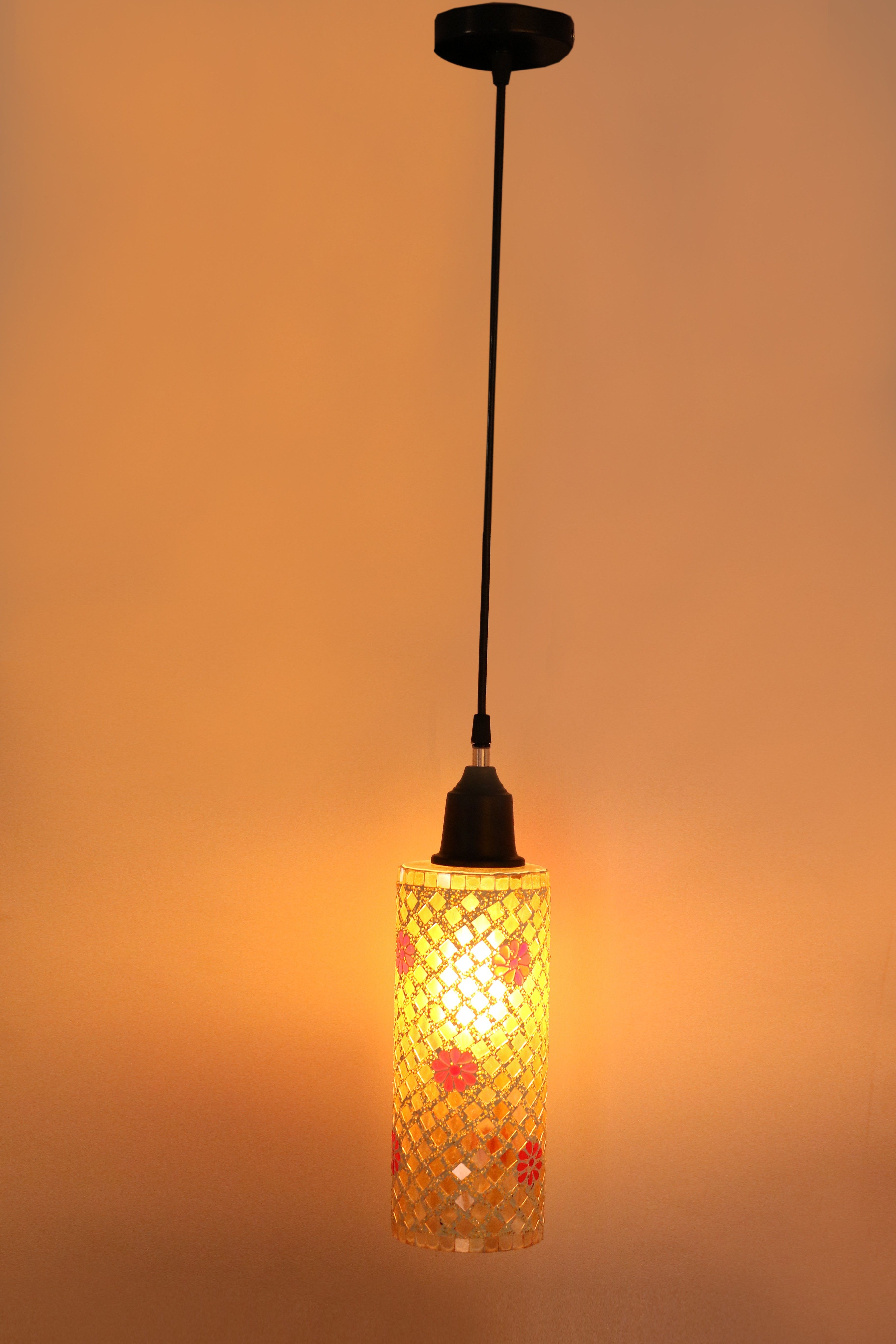 afast New Launch Decorative Colorful Mozac Pendant Hanging Ceiling Lamp Ornamented With Colorful Chips & Beads With Magical Effects-16 Pendant Lamp Ceiling Lamp-picture-20