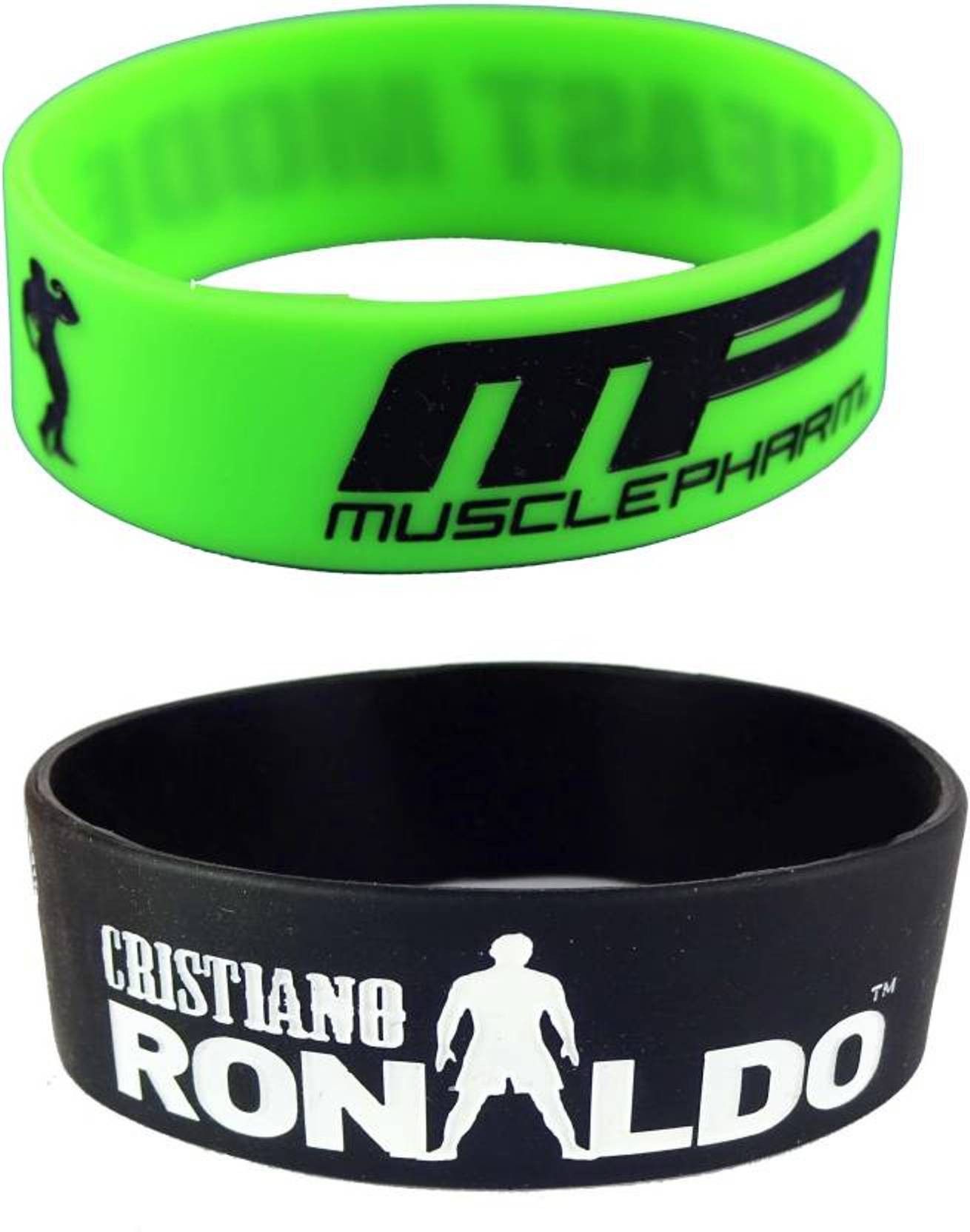 combo of 2 ronaldo beastmode Men Wrist Band