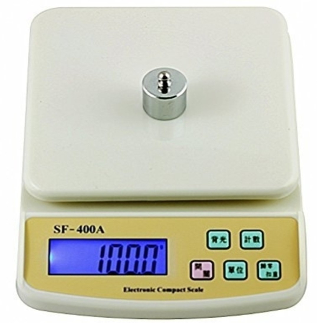 shrines Digital 10kg x 1g Kitchen Scale Balance Multi-purpose weight measuring machine without Adapter Weighing Scale image 1