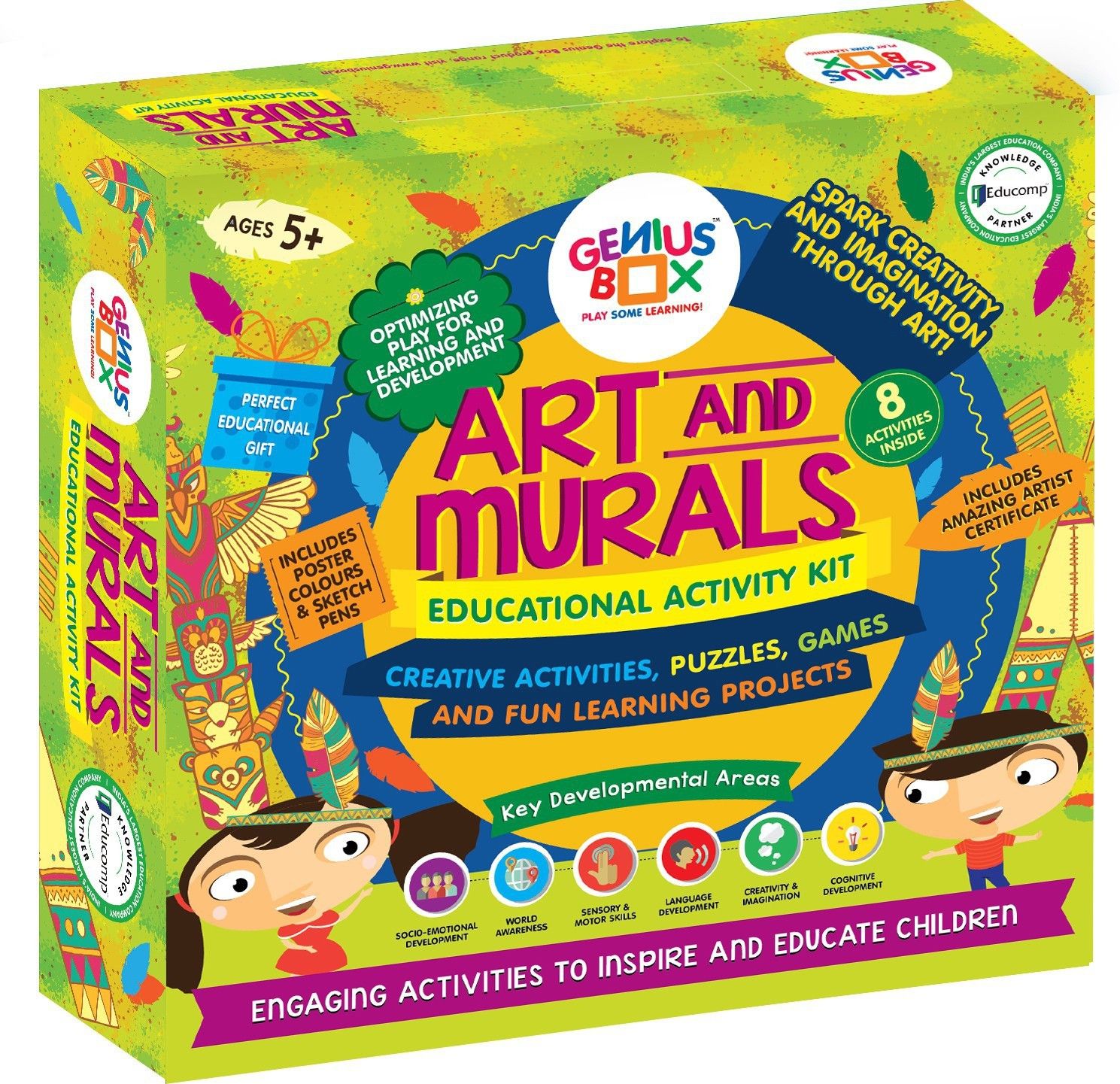 genius box Learning and Educational Toys for Children: Art N Murals Activity Kit / Educational Kit / Learning Toy / STEM-picture-15