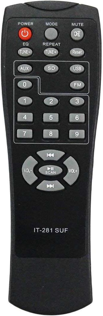 LipiWorld IT-281 SUF Home Theater System Remote Control Compatible for Home Theater INTEX Remote Controller-picture-16