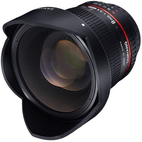 Samyang 8 mm F3.5 UMC Fish-eye CS II Fisheye PrimeLens