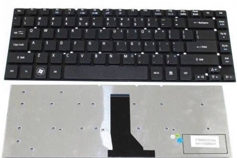 Lapstar Laptop Keyboard For Acer ASPIRE 4755 / 4830T / V3-472G / 4840G / 3830G Laptop Keyboard Replacement Key