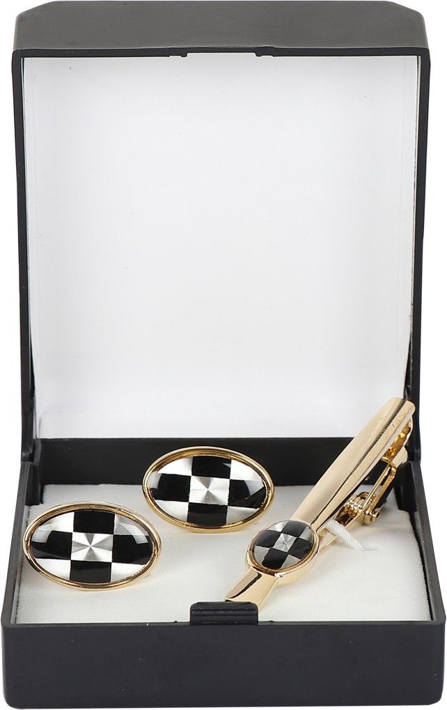 Paranoid Brass Cufflink & Tie Pin Set-picture-13