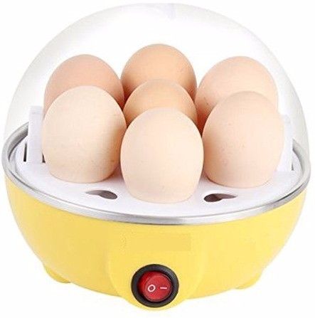 Electric Egg Boiler Poacher steamer fryer- Compact, Stylish 7 Egg Cooker Multicolor Electric Steam Boiler018 Egg Cooker-image-23