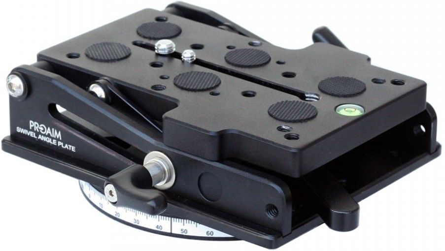 Proaim CNC Made Multi-Angle Camera Levelling Plate | Adjustable Camera Plate for Tripod Slider DSLR Video Gear Head (P-SWL) P-SWL Camera Rig-image-48