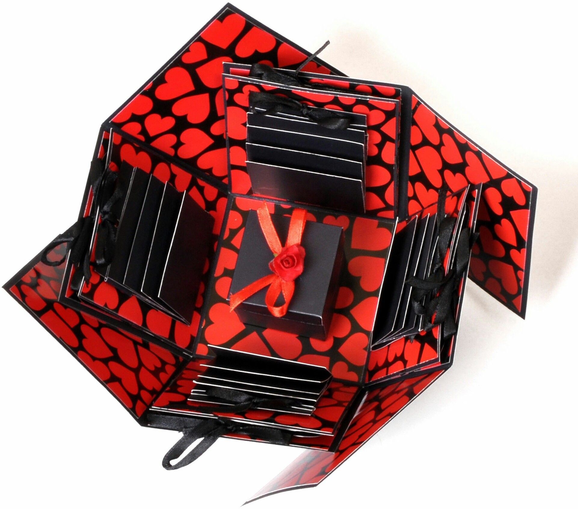 Explosion Box for birthday / Anniversary /valentines gift set Greeting Card-image-1