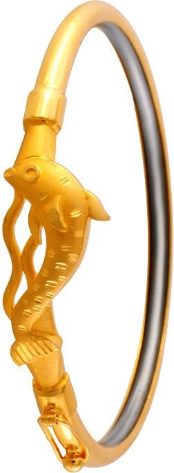 PC Chandra Jewellers P.C. Chandra Jewellers 22K Yellow Gold Loha Bangle Yellow Gold 22kt Bangle