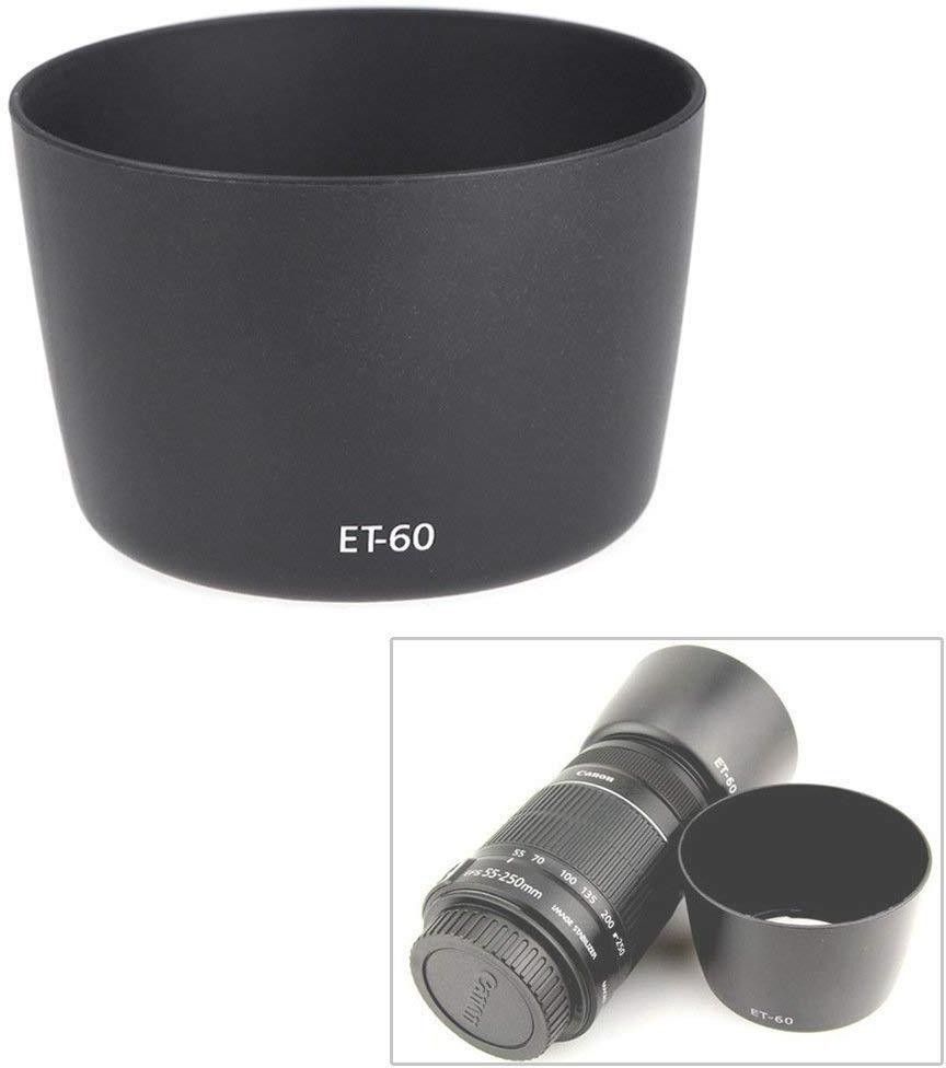 GINNI High Quality ET 60 Lens Hood bayonet hood ET-60 Lens HoodLens Hood-image-6