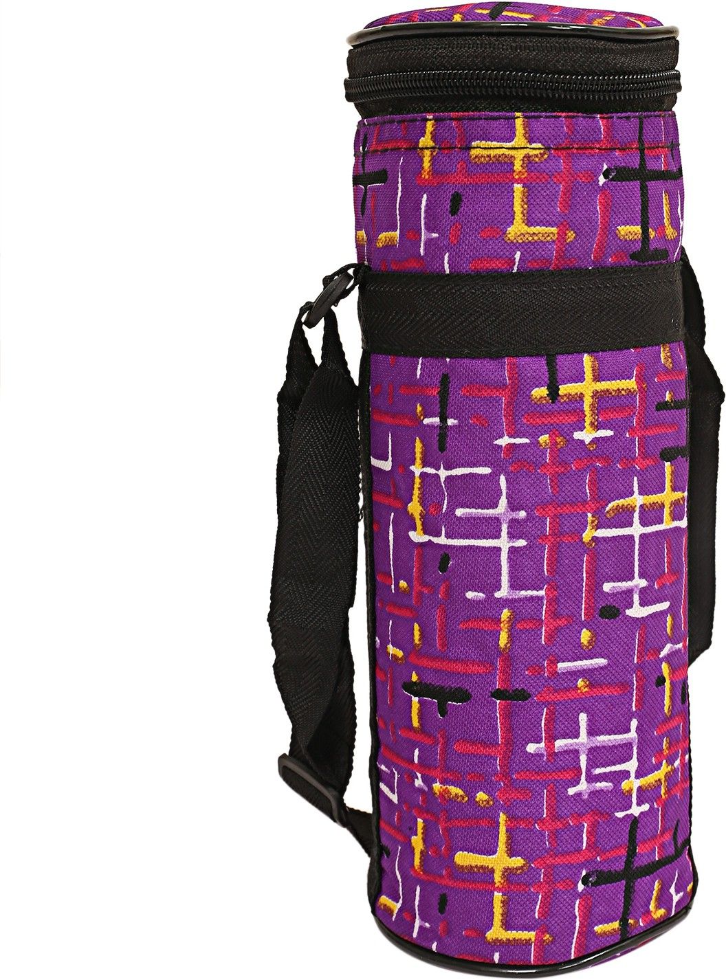 kuber industries Canvas 2 Ltr Water Bottle Cover (Purple) Set of 1 Pc-picture-14