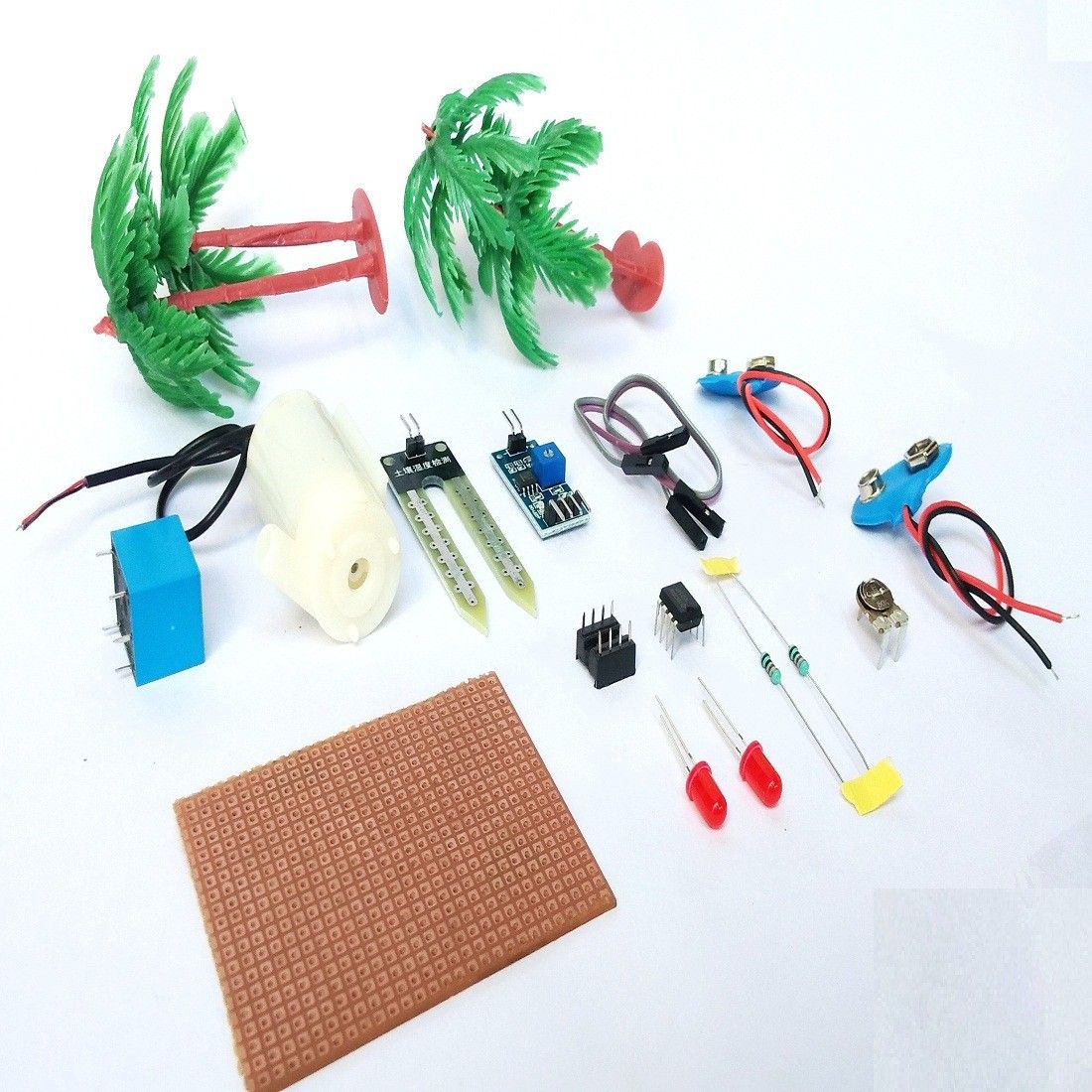 sr robotics Automatic Irrigation System using Soil sensor DIY KIT (COMPONENT +CIRCUIT DIAGRAM+PROJECTS REPORT) Electronic Components Electronic Hobby Kit-picture-16
