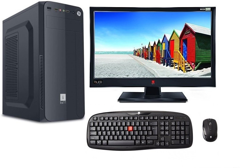 iball Ritzy Core 2 Duo (4 GB DDR3/500 GB/Free DOS/512 MB/15.6 Inch Screen/Ritzy) image 1