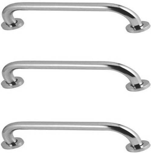 GRAB BAR STAINLESS STEEL (SET OF 3) 12INCH BATHROOM HOLDER Shower Grab Bar-image-40