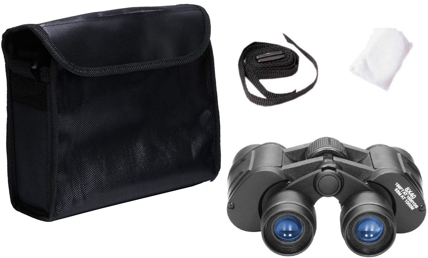 CASON 8 X 40 Professional Binoculars 10X Zoom HD Folding Powerful Lens Portable Binocular Telescope With Bag Outdoor Binoculars For Long Distance , bird watching,wildlife (Adults ,children,kids) Binoculars-image-15