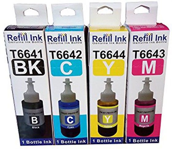 printcart ink for L350 Colour All-in-One Inkjet Printer Tri-Color Ink Bottle-image-2