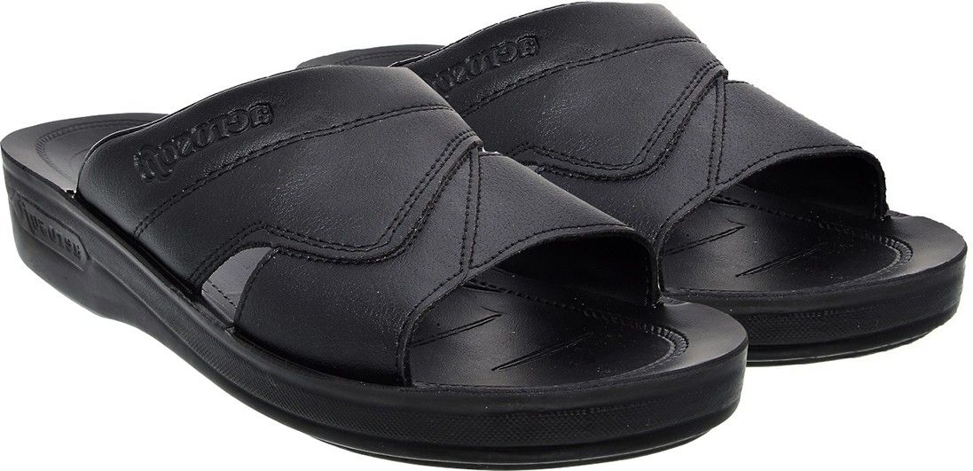 aerosoft Men Men's Black Sandal Casual Sandal-picture-20