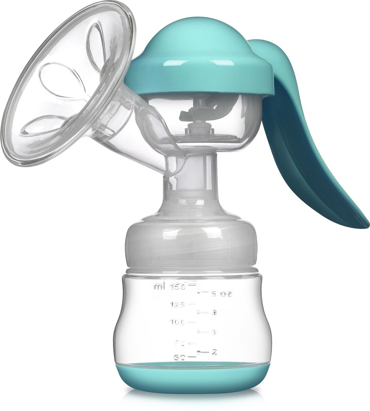 FDA Approved Portable Manual Massage Preminum Range Breast Pump with Feeding Bottle and a Nipple - Manual-image-5