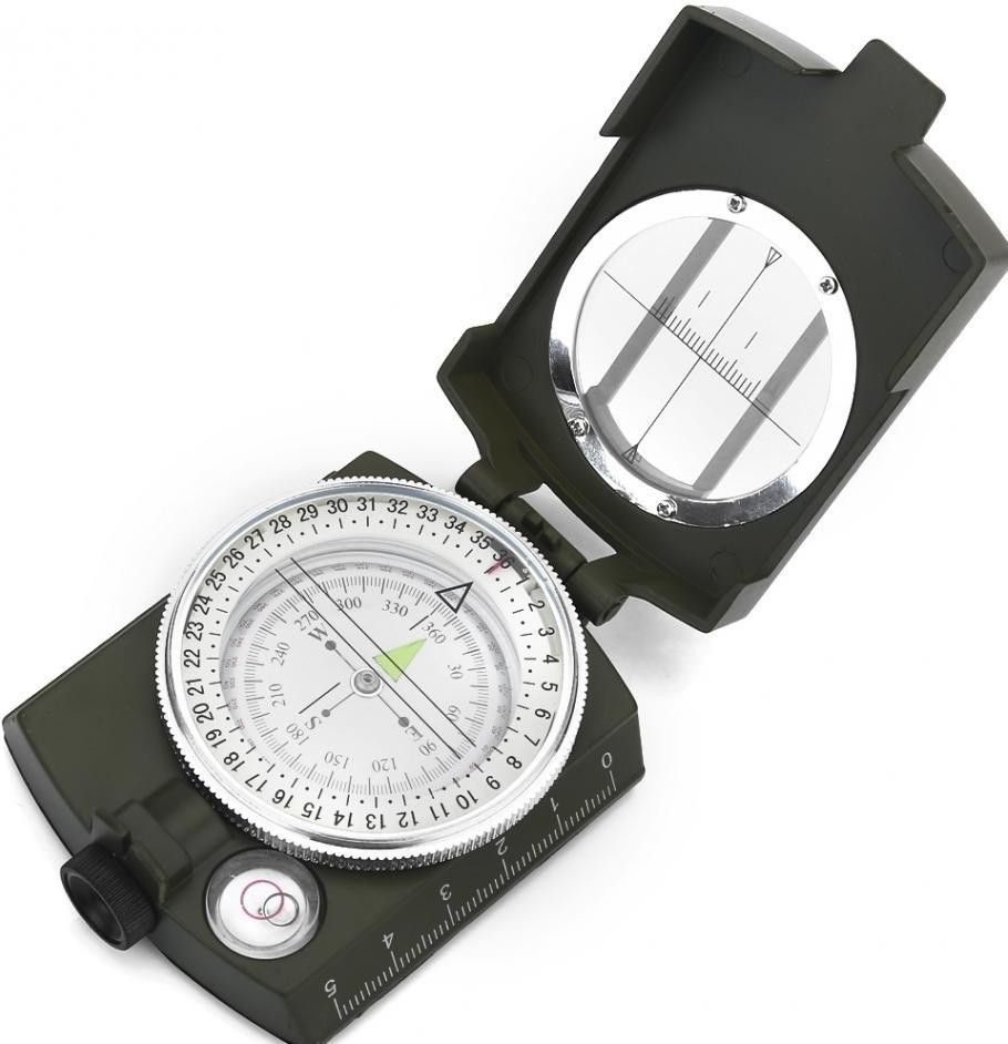 Waterproof Army Metal Lensatic Prismatic Navigator For Directions Military Compass