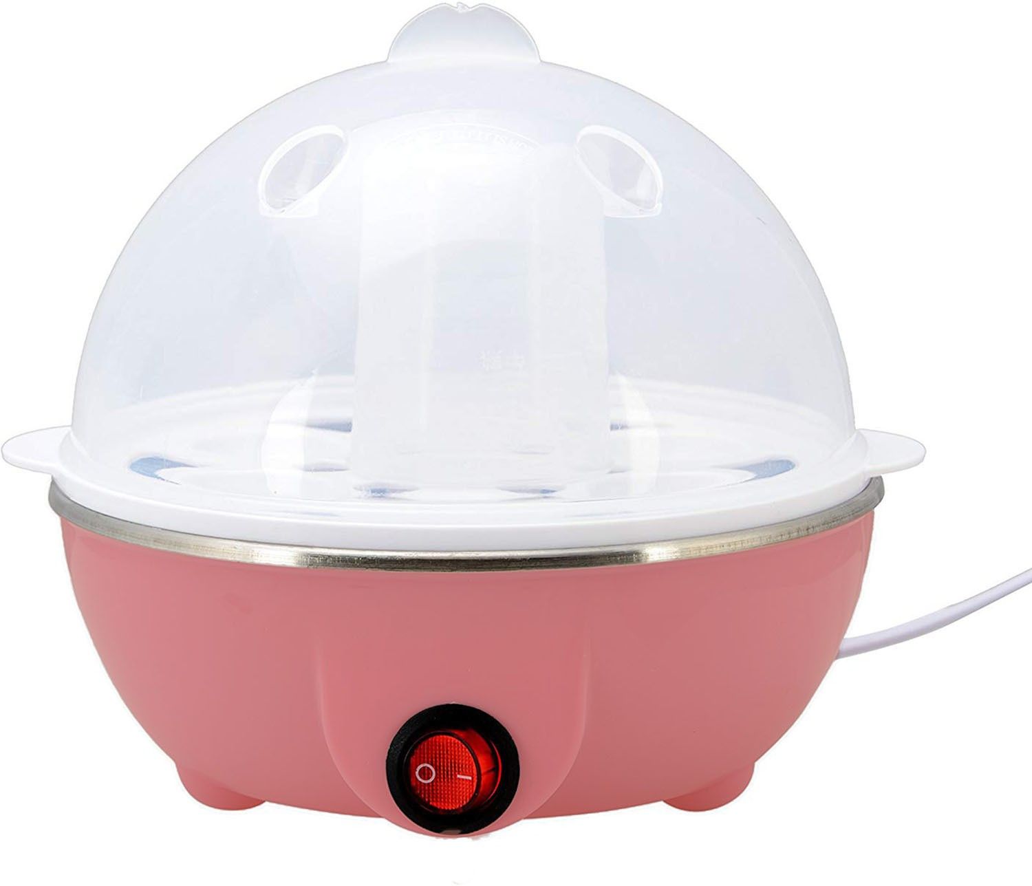 bruzone Electric egg boiler Electric Egg Boiler Poacher Stylish 7 Egg Boiled Cooker (Multicolor) Egg Cooker-picture-18