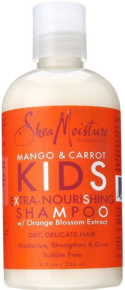 shea moisture Mango & Carrot Kids Extra-Nourishing Shampoo, 8 Ounce-picture-38