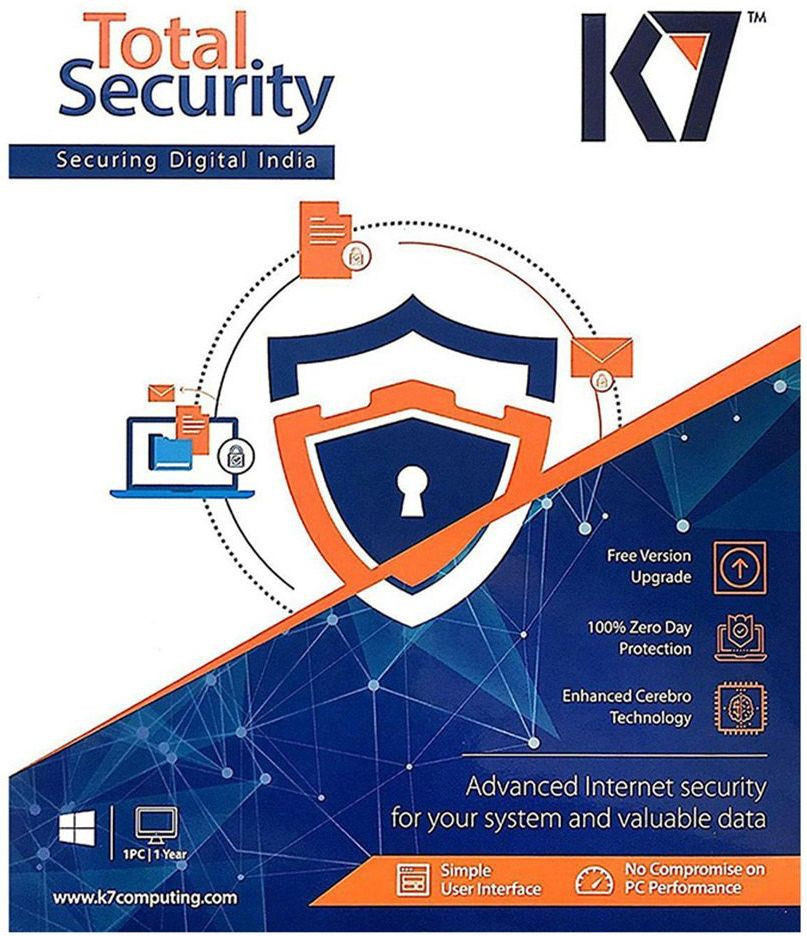 K7 Total Security 1.0 User 1 Year image 1