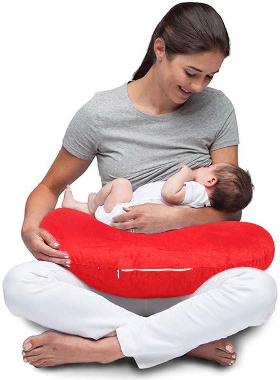 baybee Nursing Pillow Cover | Slipcover Breast feeding PIllow | Best for Breastfeeding Moms | Soft Fabric Fits comfortable On infant Nursing Pillows to Aid Mothers While Breast Feeding | Great Baby Shower Gift Breastfeeding Pillow-picture-21