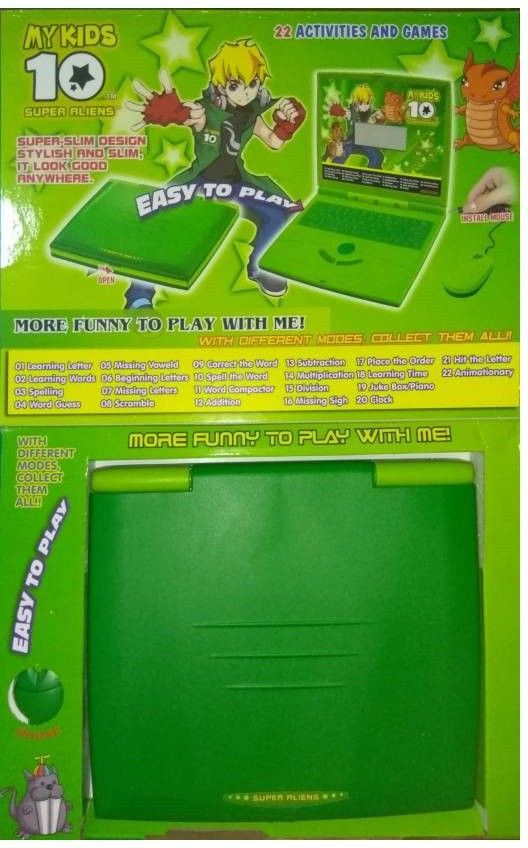 Super Slim Educational Talking Laptop Notebook With 22 Fun Activities With Mouse-image-45