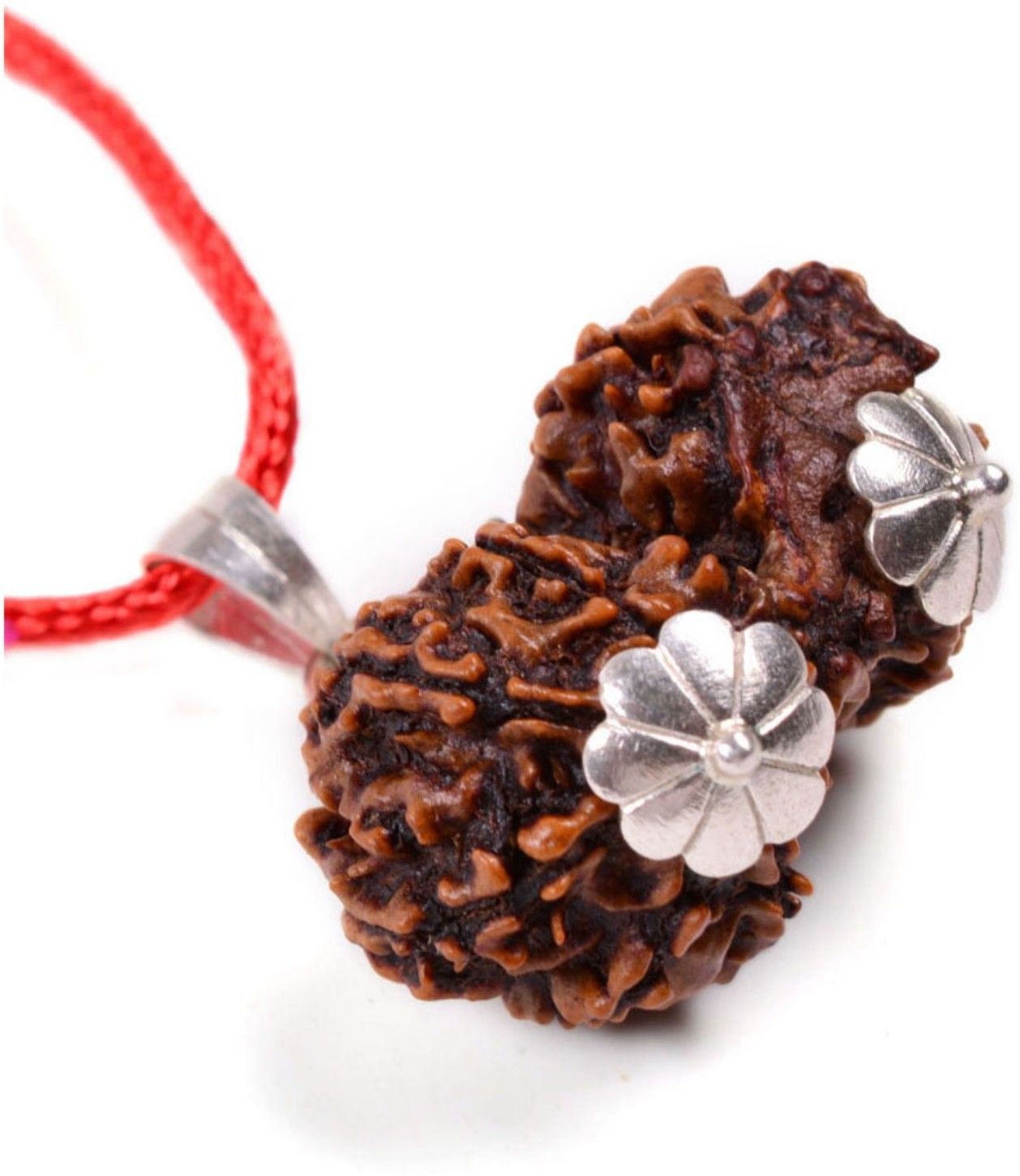 Gauri-Shankar Rudraksha Locket Metal-image-23