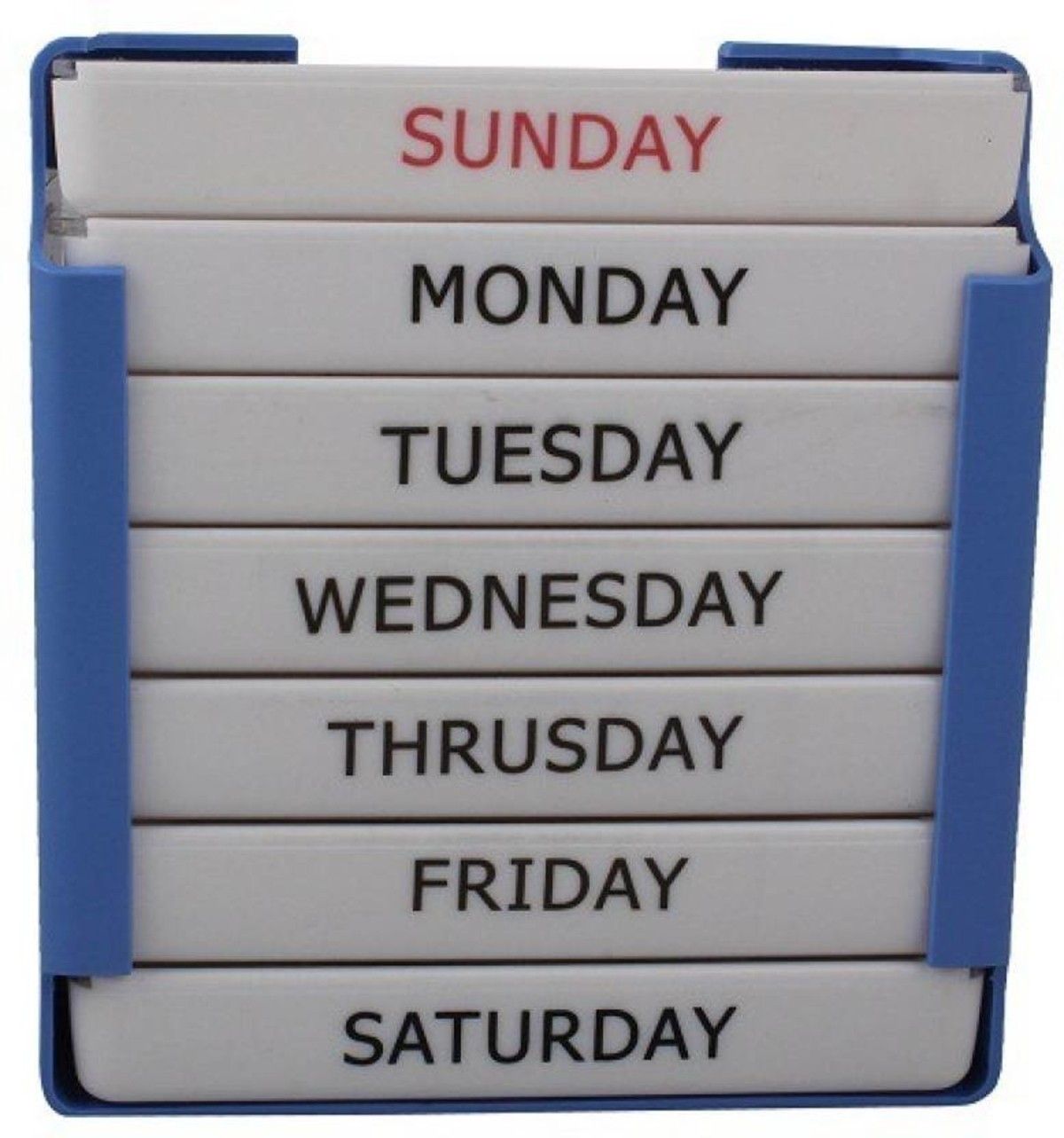 MONDAY TO SATURADAY PILL STORAGE BOX F Pill Box
