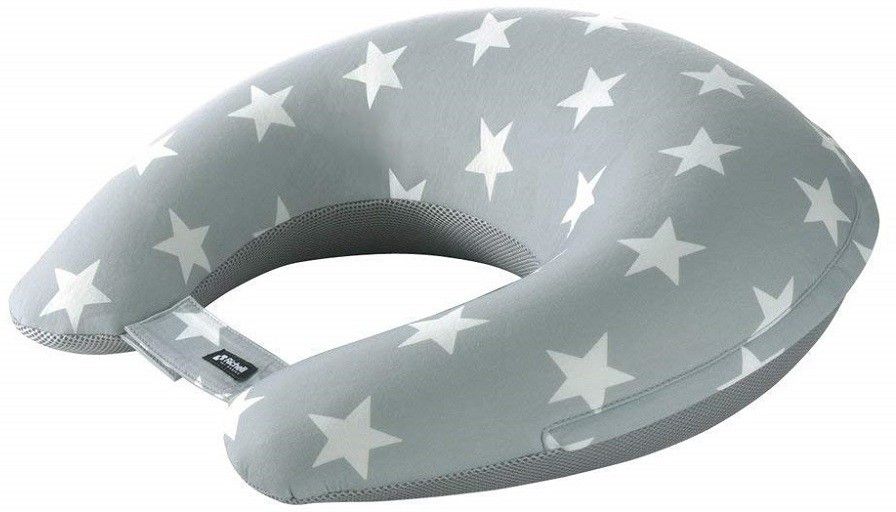 Soft Nursing Cushion Air Type lightblue (Grey) Multiple use a) Nursing Cushion b) Baby Sleeping Cushion c) Sitting Cushion d) Cushion for just relax SOFT-image-8