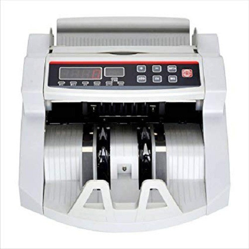 DRMS STORE BANK NOTE COUNTING MACHINE WITH FAKE NOTE DETECTOR Note Counting Machine image 1
