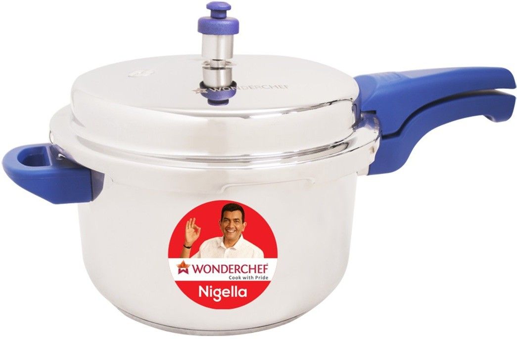 wonderchef Nigella Blue 7 L Induction Bottom Pressure Cooker-picture-13