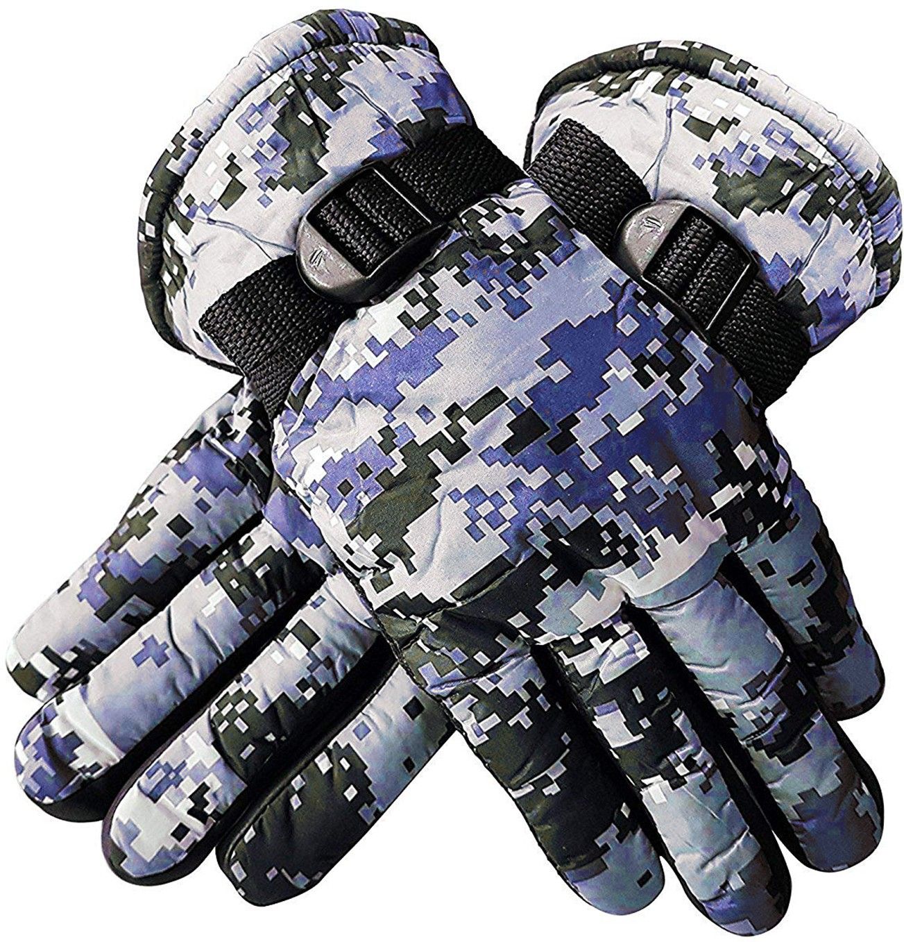 Printed Winter Men Gloves-image-20