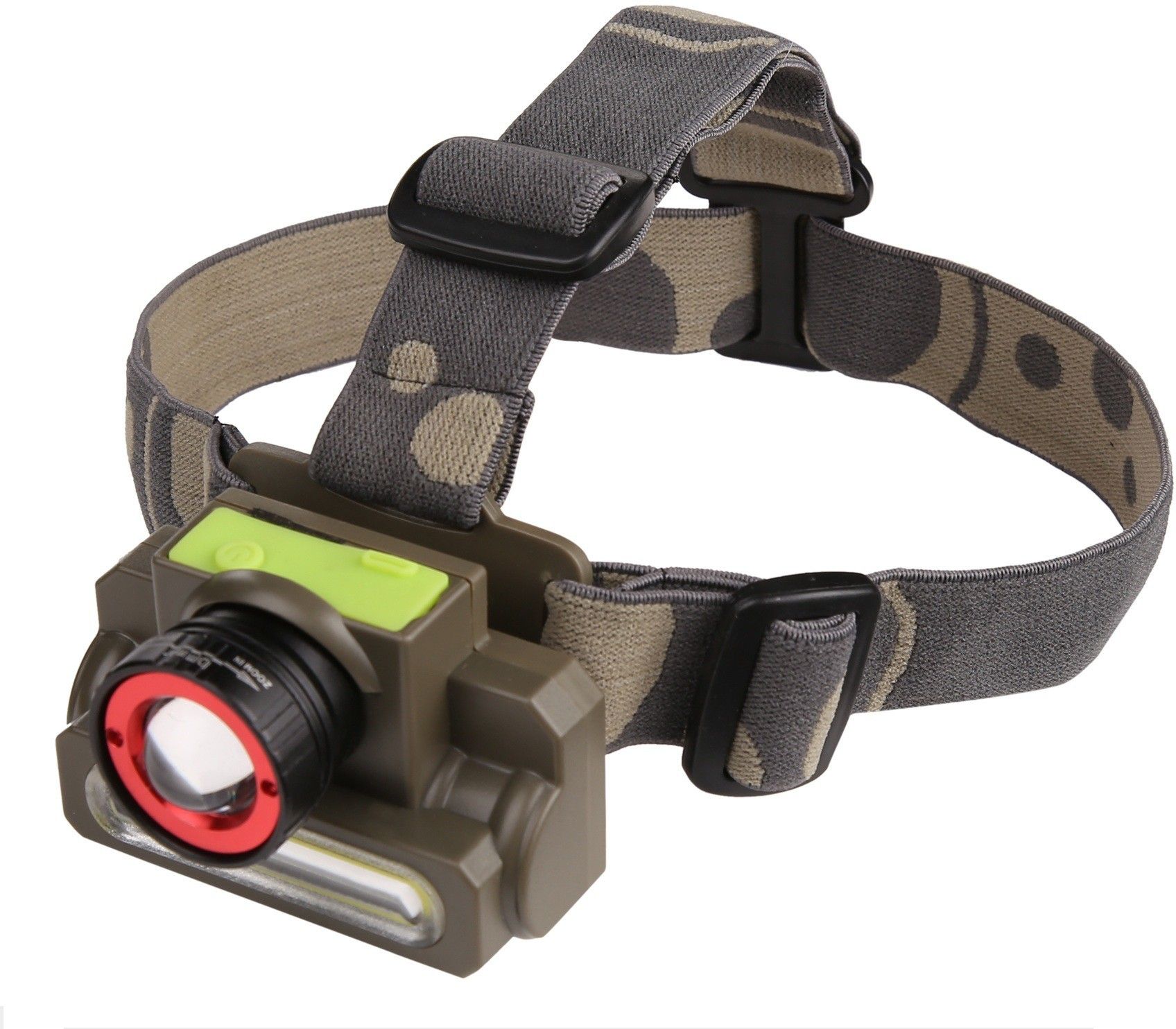 2 in 1 Ultra Bright Zoomable Waterproof Cree Rechargeable Head torch light Headlight Head Lamp Torches LED Spotlight Rechargable Led Head Light for Camping Cycling Hiking Hunting Trekking Torch-image-18