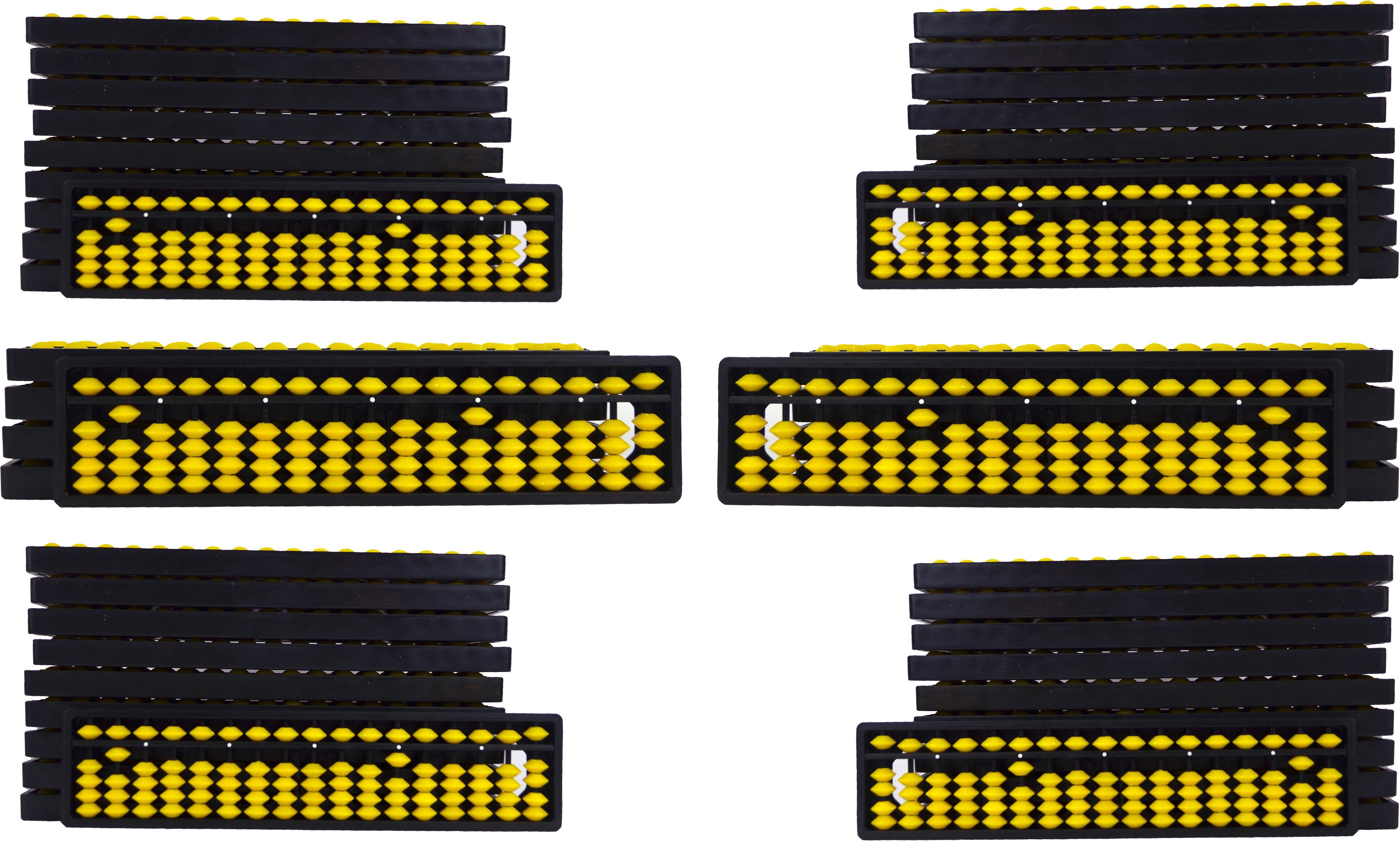 Abacus Math Learning Kit 17Rod Yellow - Pack of 50-image-3