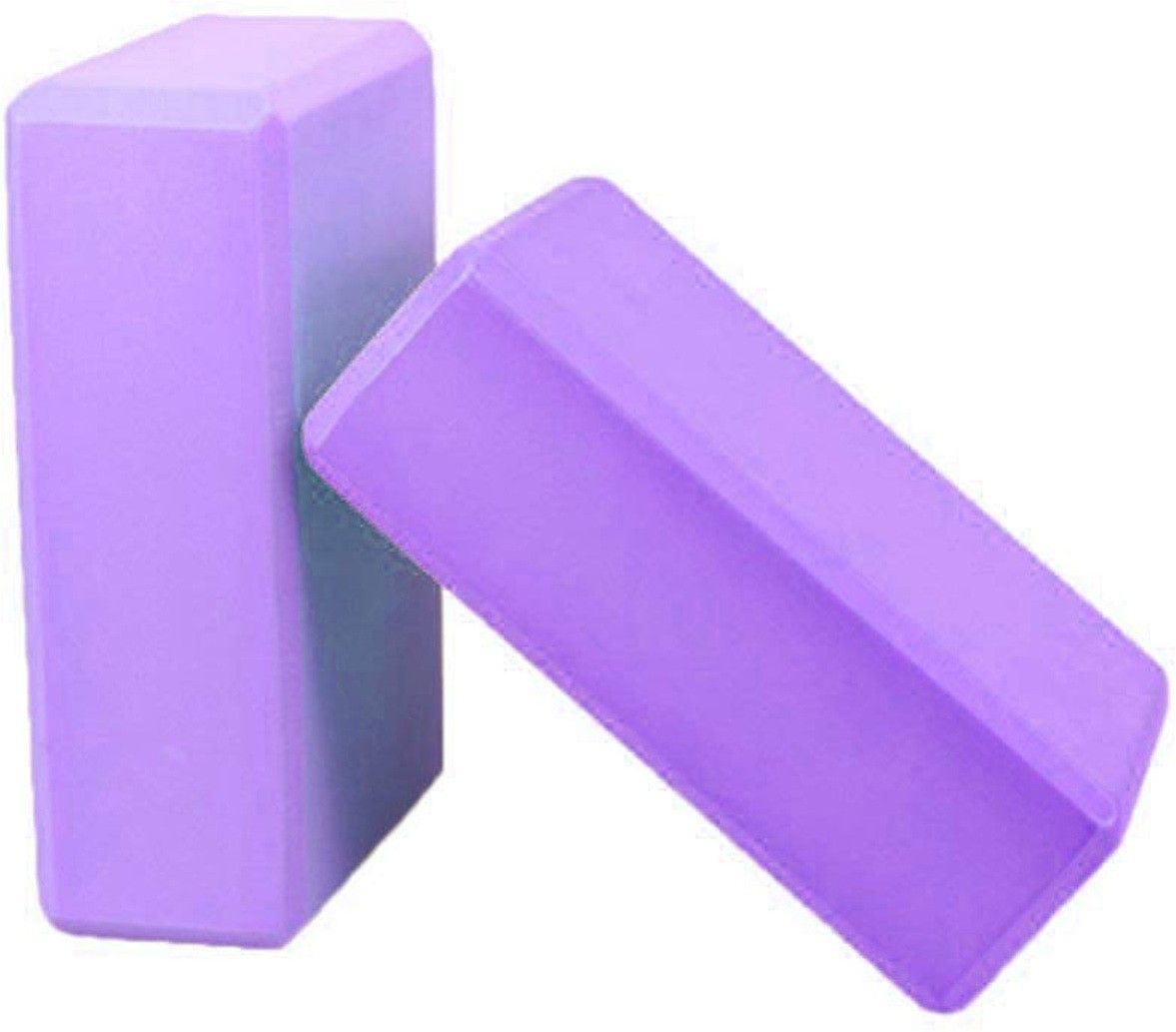 EVA FoamBlock to Support Deepen Poses and Aid Balance and Flexibility Blue-Set 2 Yoga Blocks-image-49