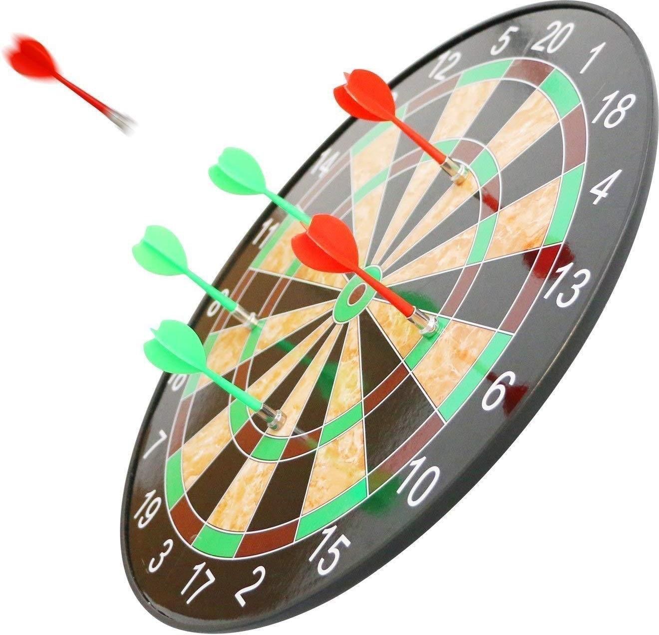 Magnetic Score Dartboard Kit -- Safety Dartboard with 6 Soft Darts 3.5 cm Dart Board-image-36